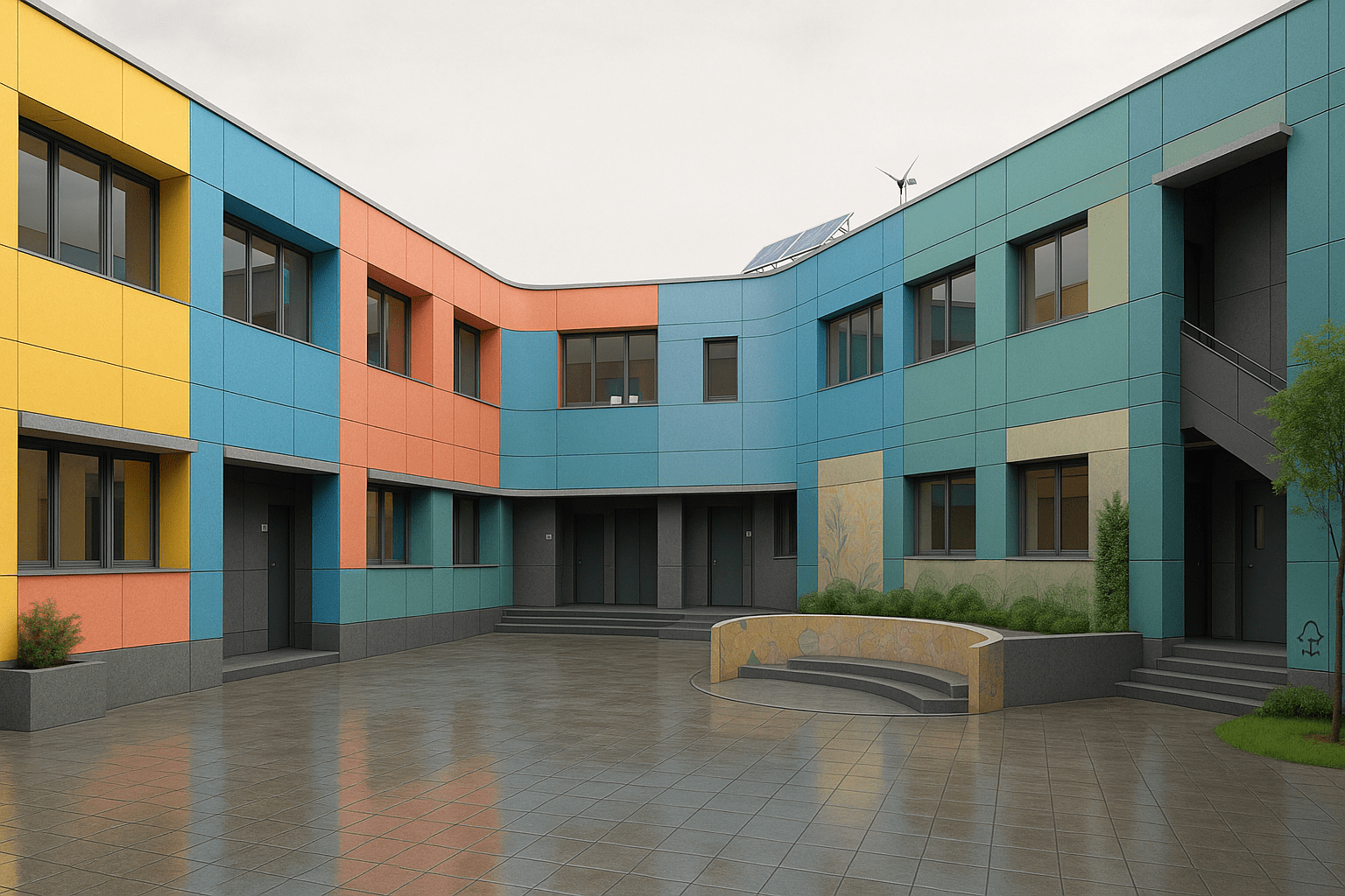 Why HPL Cladding is Revolutionizing School Architecture in India