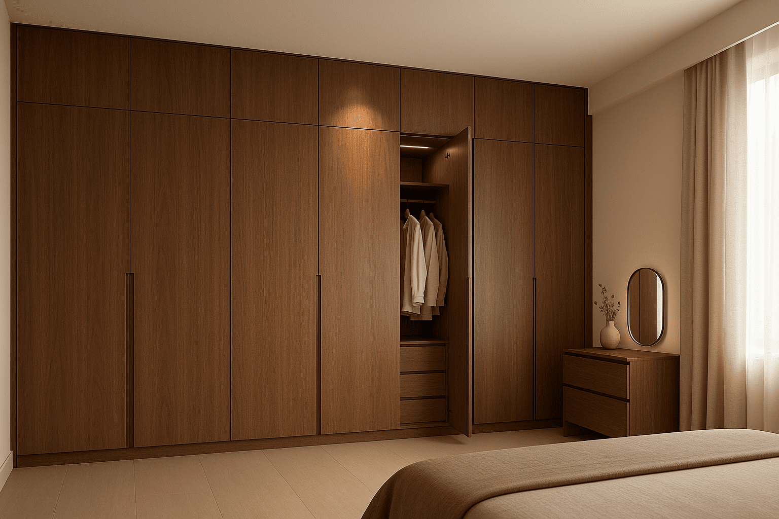 HPL for Wardrobes: A Blend of Elegance, Durability & Customization